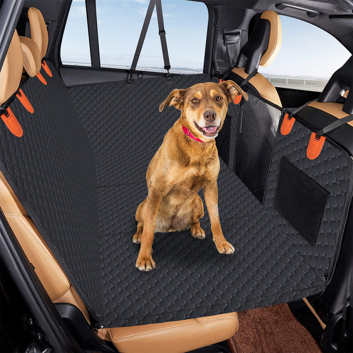 Brindlewick Heavy-Duty Dog Car Seat Cover & Cargo Liner