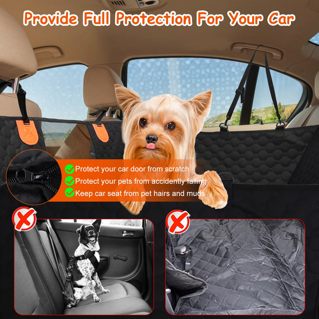 Brindlewick Heavy-Duty Dog Car Seat Cover & Cargo Liner